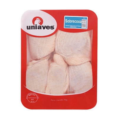 SOBRECOXA DE FRANGO UNIAVES BANDEJA 1KG