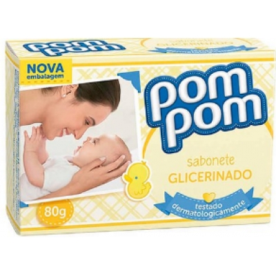 SAB.POMPOM GLICERINADO 80G