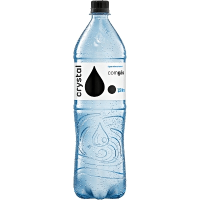 AGUA MINERAL CRYSTAL C/GAS PET 1,5L