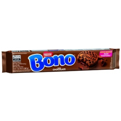 BISCOITO RECH. BONO CHOCOLATE 90G