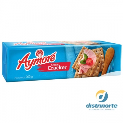 BISCOITO AYMORE CREAM CRACKER 164G