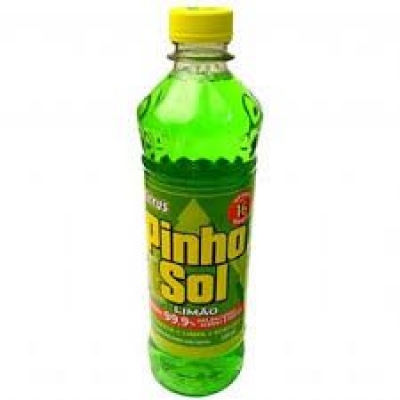 DESINFETANTE PINHO SOL LIMAO 500ML