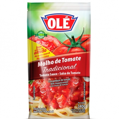 MOLHO DE TOMATE OLE TRADICIONAL 300g SACHE