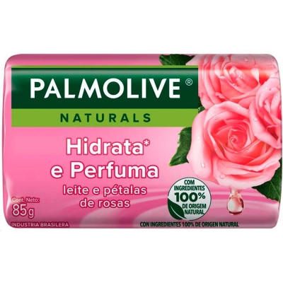 SABONETE PALMOLIVE LEITE ROSAS 85G