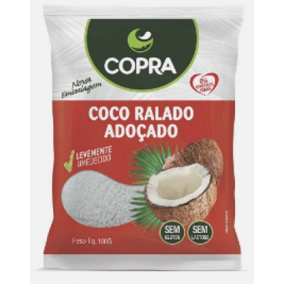 COCO RALADO UMIDO E ADOC. COPRA 100G