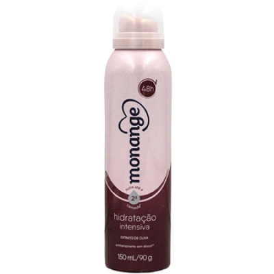 DESODORANTE AEROSOL MONANGE HIDRATACAO INTENSIVA 90G