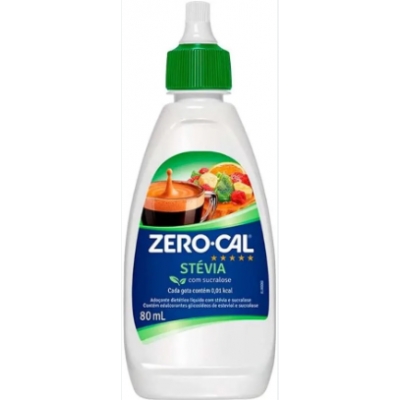 ADOCANTE ZERO-CAL STEVIA 80ML