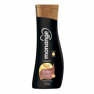 SHAMPOO MONANGE PRE E POS QUIMICA 325ML