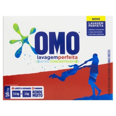 SABAO EM PO OMO LAVAGEM PERFEITA 1,6KG