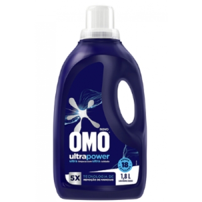 LAVA ROUPAS LIQ. OMO ULTRA POWER 1,8L