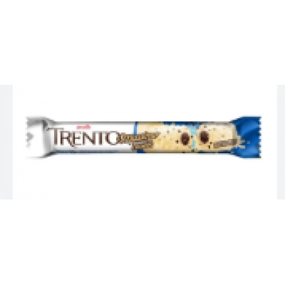 BARRA CHOC BRANCO E COOKIES TRENTO 30G