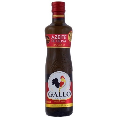 AZEITE DE OLIVA GALLO VIDRO 500ML