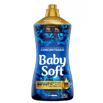 AMACIANTE ROUPAS CONC. BABYSOFT CARINHO 1,5L