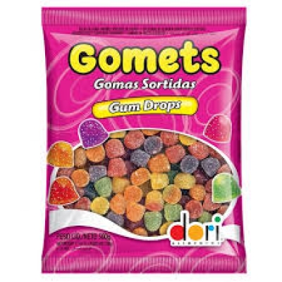 BALA GOMETS SORTIDAS DORI 500G