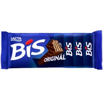 WAFER BIS LACTA ORIGINAL AO LEITE 100,8G