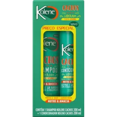 KIT SHAMP. + CONDIC. KOLENE CACHOS 300+200ML