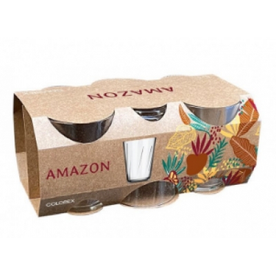 JOGO DE COPO AMAZON 6 X 190 ML