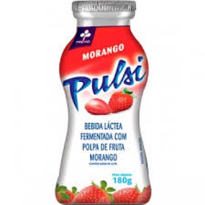 BEBIDA LACTEA PULSI MORANGO GARRAFA 180G