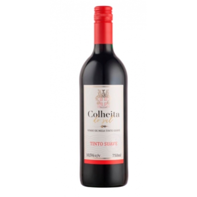 VINHO TINTO COLHEITA DO SUL SUAVE 1L
