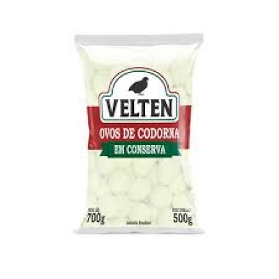 OVOS CODORNA EM CONS.VELTEN 500G SACHE