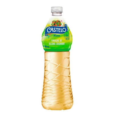 VINAGRE DE ALCOOL COLORIDO CASTELO 750ML