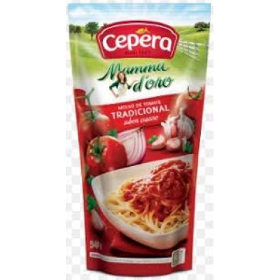 MOLHO TOMATE MAMMADÒRO TRAD. CASEIRO SACHE 340G