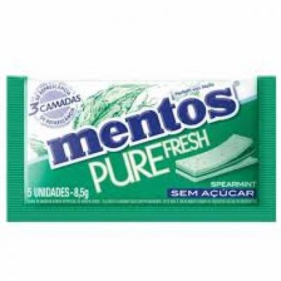 GOMA MASCAS MENTOS SPEARMINT 8,5G
