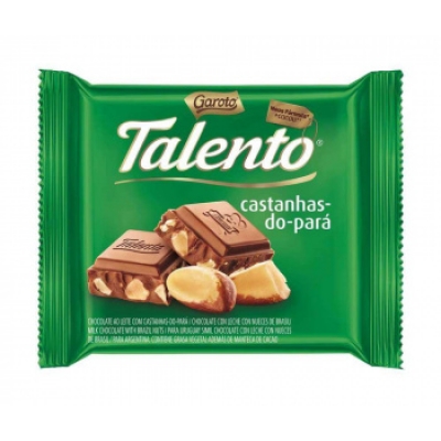TALENTO TAB LEITE CAST 85/90G