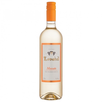 VINHO LOVATEL FINO BRANCO MOSCATO 750ML