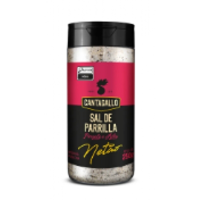SAL DE PARRILLA PIMENTA E ALHO CANTAGALLO NETAO 250G