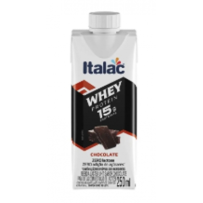BEB. LACTEA ITALAC WHEY ZERO LAC. CHOCOLATE 250ML