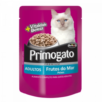 RACAO PRIMOGATO FRUTOS DO MAR 85G