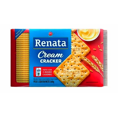 BISCOITO RENATA CREAM CRAKER 360G