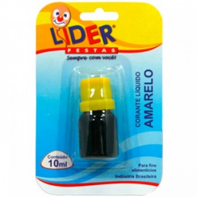 ANILINA LIDER AMARELA 10ML