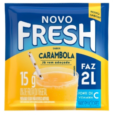 REFRESCO EM PO FRESH CARAMBOLA 15G
