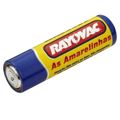 PILHA RAYOVAC AMARELINHA AA1 UNIDADE