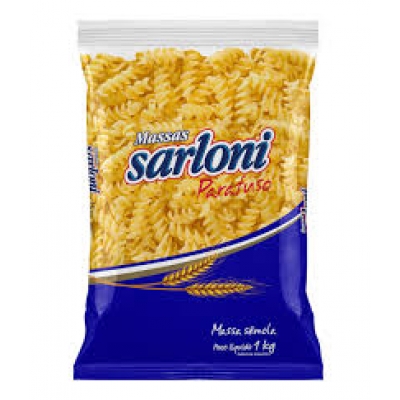 MACARRAO SEMOLA SARLONI PARAFUSO 1KG