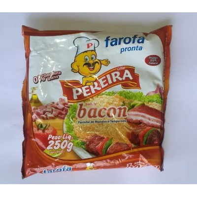 FAROFA MANDIOCA PEREIRA BACON 250G