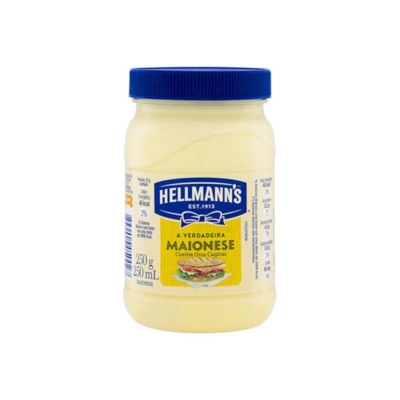 MAIONESE HELLMANS 250G