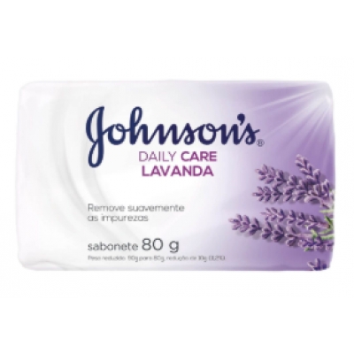 SABONETE JOHNSONS LAVANDA 80G