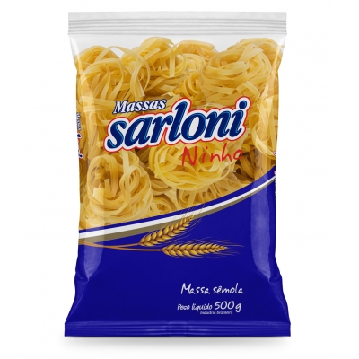 MACARRAO SEMOLA SARLONI NINHO 500G