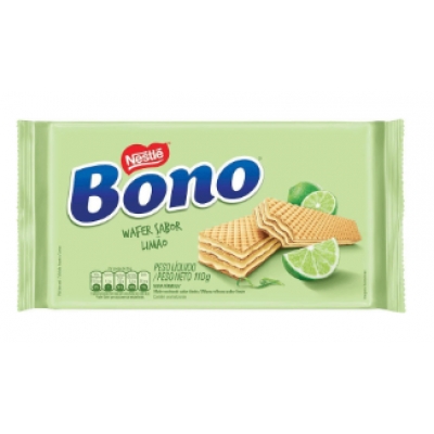 BISCOITO WAFER BONO LIMAO 115G