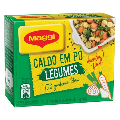 CALDO EM PO LEGUMES MAGGI 35G
