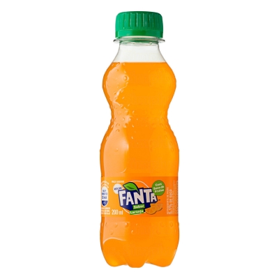 REFRIGERANTE FANTA LARANJA PET 200ML