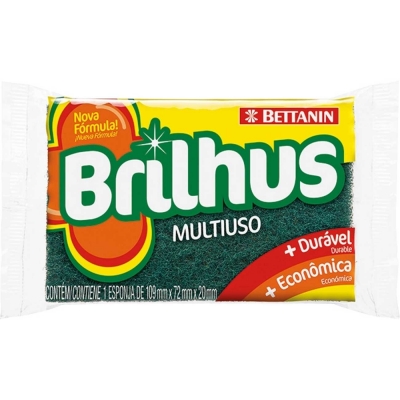 ESPONJA BRILHUS UNIDADE