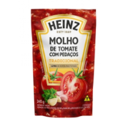 MOLHO DE TOMATE HEINZ TRADICIONAL SCH 240G