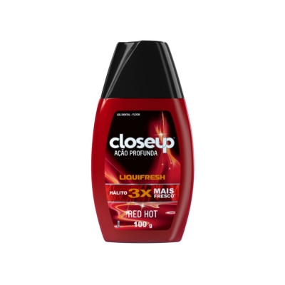 CREME DENTAL CLOSE UP LIQUIFRESH RED 100G