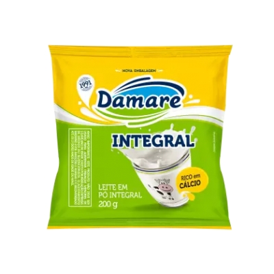 LEITE EM PO INTEGRAL DAMARE 200G