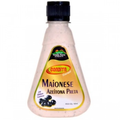 MAIONESE CONDITA AZEIT. PRETA GOURMET 180G