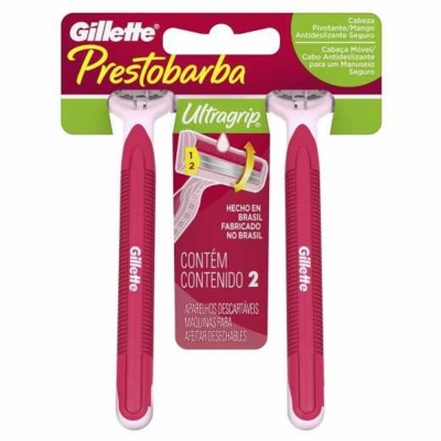 PRESTOB. GILLETE ULTRAGRIP FEM.UND